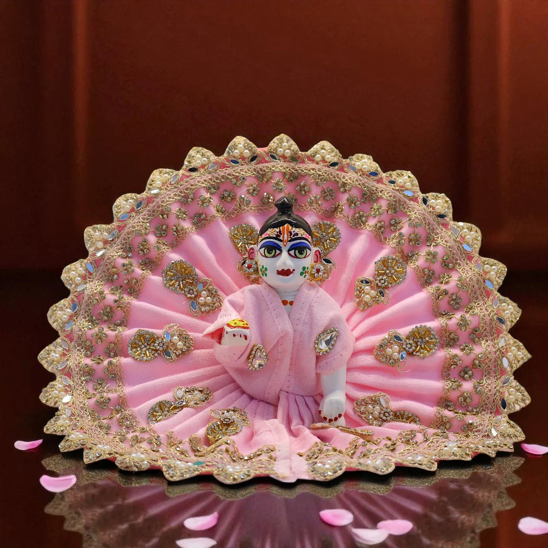 Premium Embroidered Laddu Gopal Ji Poshak – SP-G12